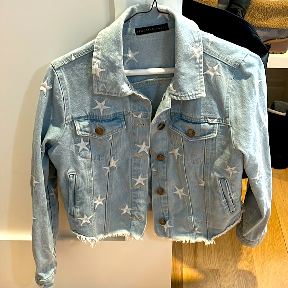 Star denim jacket